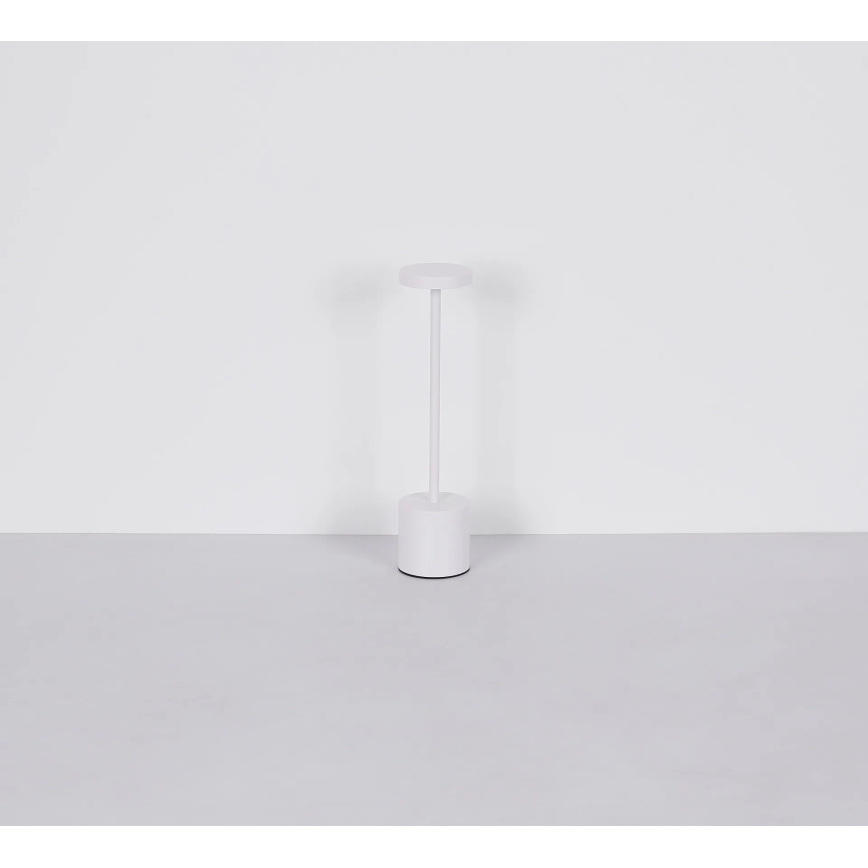 Globo - Himmennettävä LED-kosketuspöytävalaisin LED/1,2W/3,7V 2000K/3500K/7000K 1200 mAh USB valkoinen