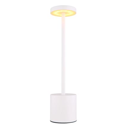 Globo - Himmennettävä LED-kosketuspöytävalaisin LED/1,2W/3,7V 2000K/3500K/7000K 1200 mAh USB valkoinen