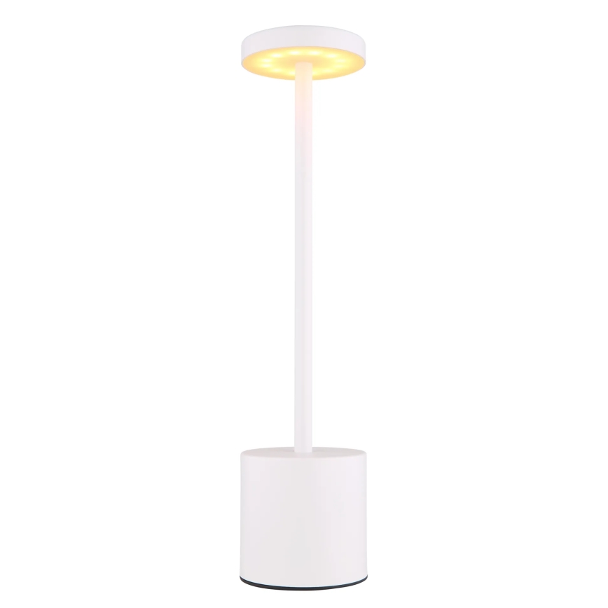 Globo - Himmennettävä LED-kosketuspöytävalaisin LED/1,2W/3,7V 2000K/3500K/7000K 1200 mAh USB valkoinen