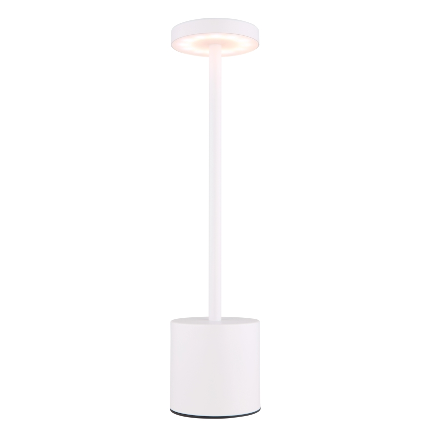 Globo - Himmennettävä LED-kosketuspöytävalaisin LED/1,2W/3,7V 2000K/3500K/7000K 1200 mAh USB valkoinen