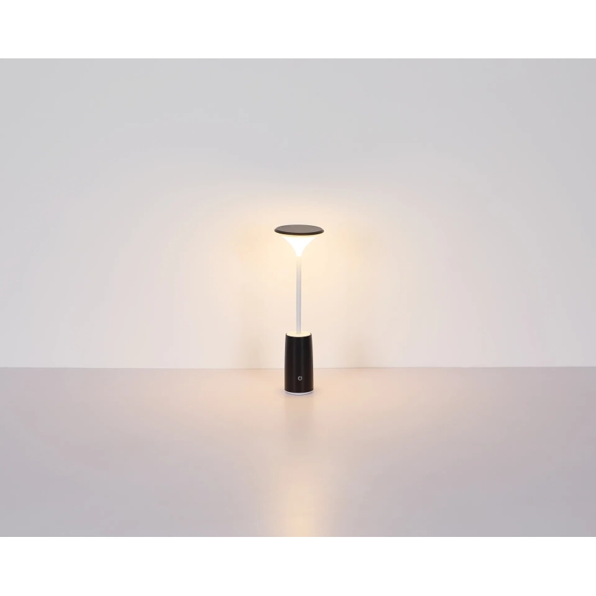 Globo - LED Himmennettävä ladattava kosketuspöytävalaisin LED/1,2W/3,7V 3000K 1500mAh musta