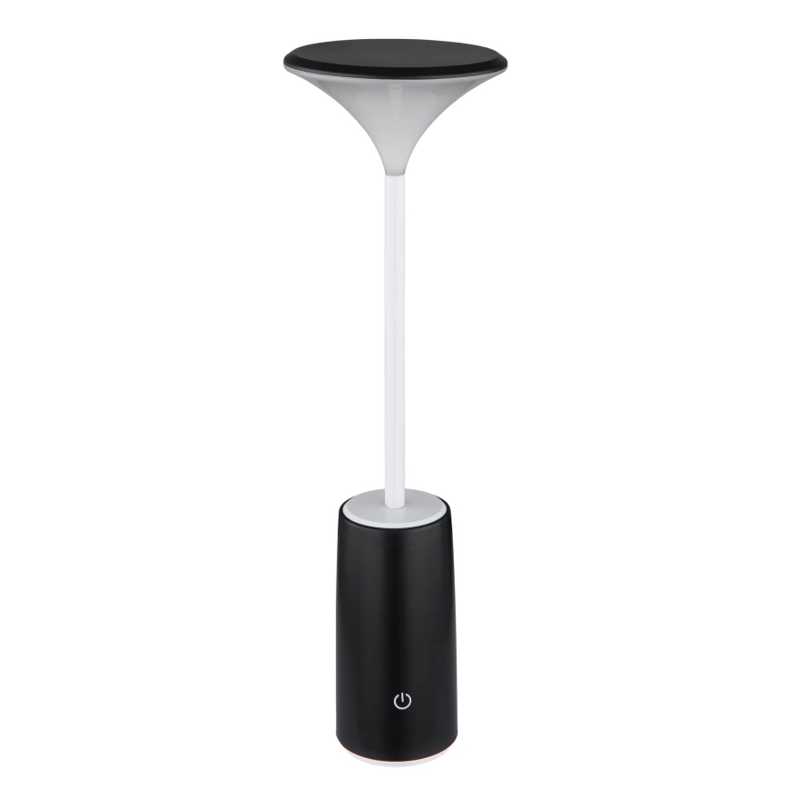 Globo - LED Himmennettävä ladattava kosketuspöytävalaisin LED/1,2W/3,7V 3000K 1500mAh musta