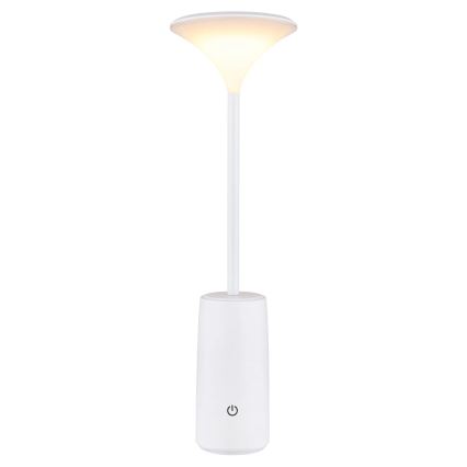 Globo - LED Himmennettävä ladattava kosketuspöytävalaisin LED/1,2W/3,7V 3000K 1500mAh valkoinen