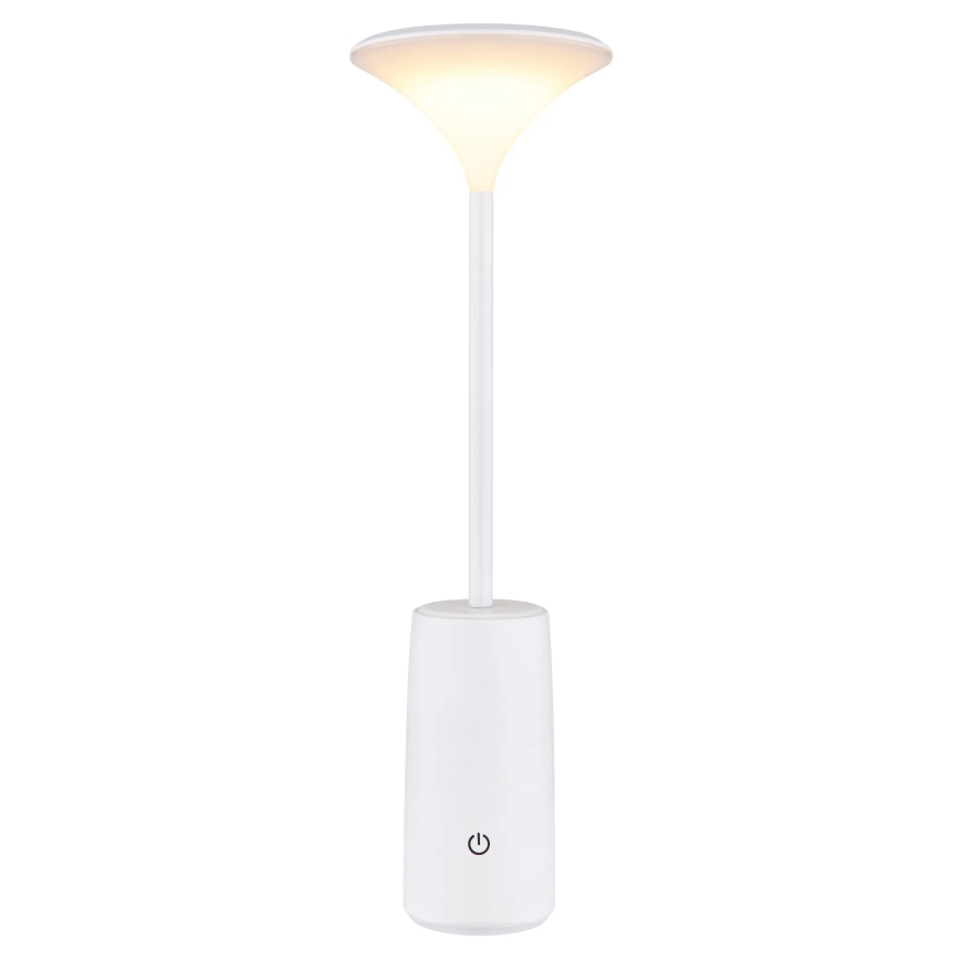 Globo - LED Himmennettävä ladattava kosketuspöytävalaisin LED/1,2W/3,7V 3000K 1500mAh valkoinen