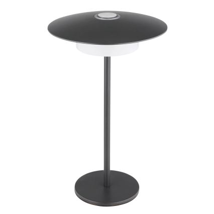 Globo - LED Ulkotila ladattava kosketus pöytävalaisin LED/3W/3,7V 1800/2700/3000K IP44 1800 mAh harmaa