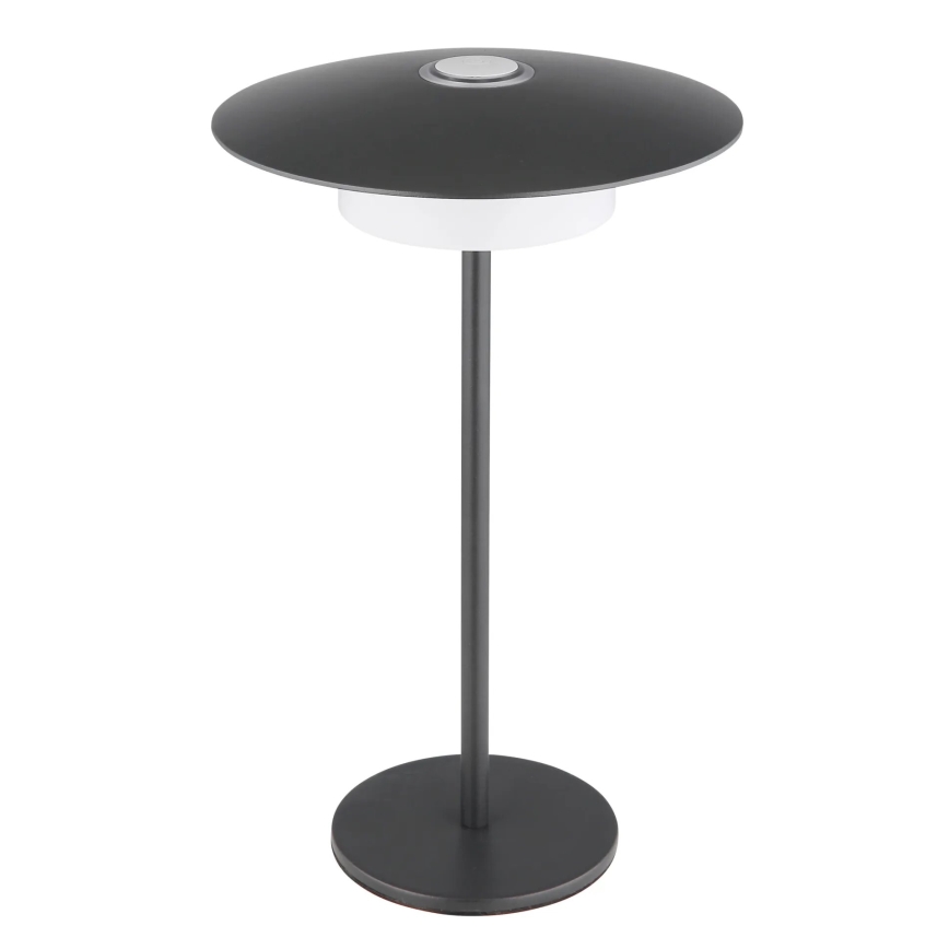 Globo - LED Ulkotila ladattava kosketus pöytävalaisin LED/3W/3,7V 1800/2700/3000K IP44 1800 mAh harmaa