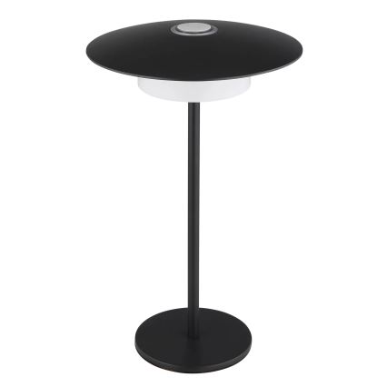Globo - LED Ulkotila ladattava kosketus pöytävalaisin LED/3W/3,7V 1800/2700/3000K IP44 1800 mAh musta