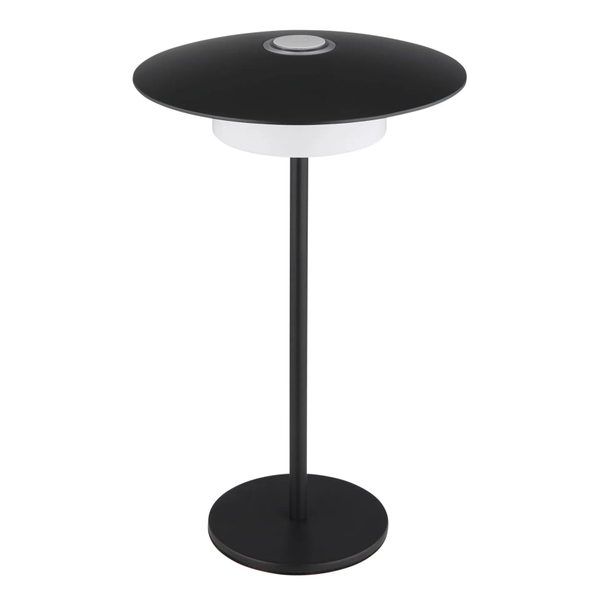 Globo - LED Ulkotila ladattava kosketus pöytävalaisin LED/3W/3,7V 1800/2700/3000K IP44 1800 mAh musta