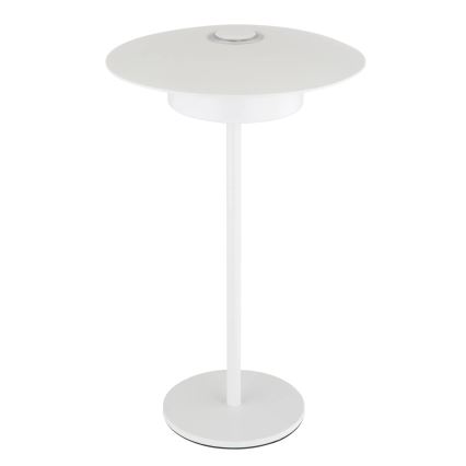 Globo - LED Ulkotila ladattava kosketus pöytävalaisin LED/3W/3,7V 1800/2700/3000K IP44 1800 mAh valkoinen