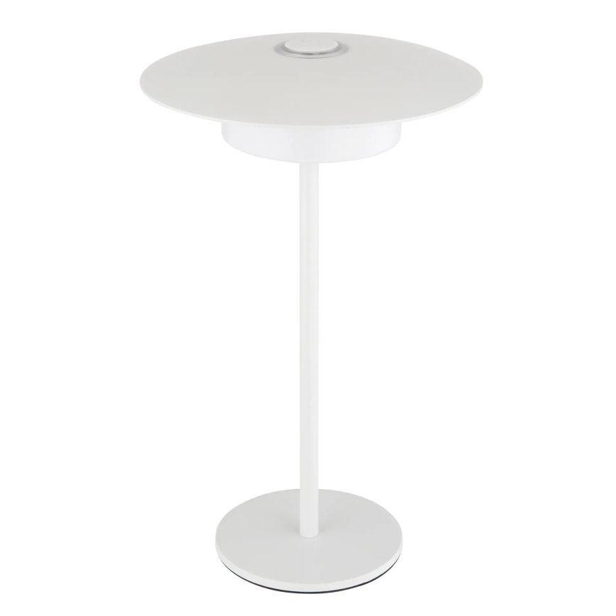 Globo - LED Ulkotila ladattava kosketus pöytävalaisin LED/3W/3,7V 1800/2700/3000K IP44 1800 mAh valkoinen