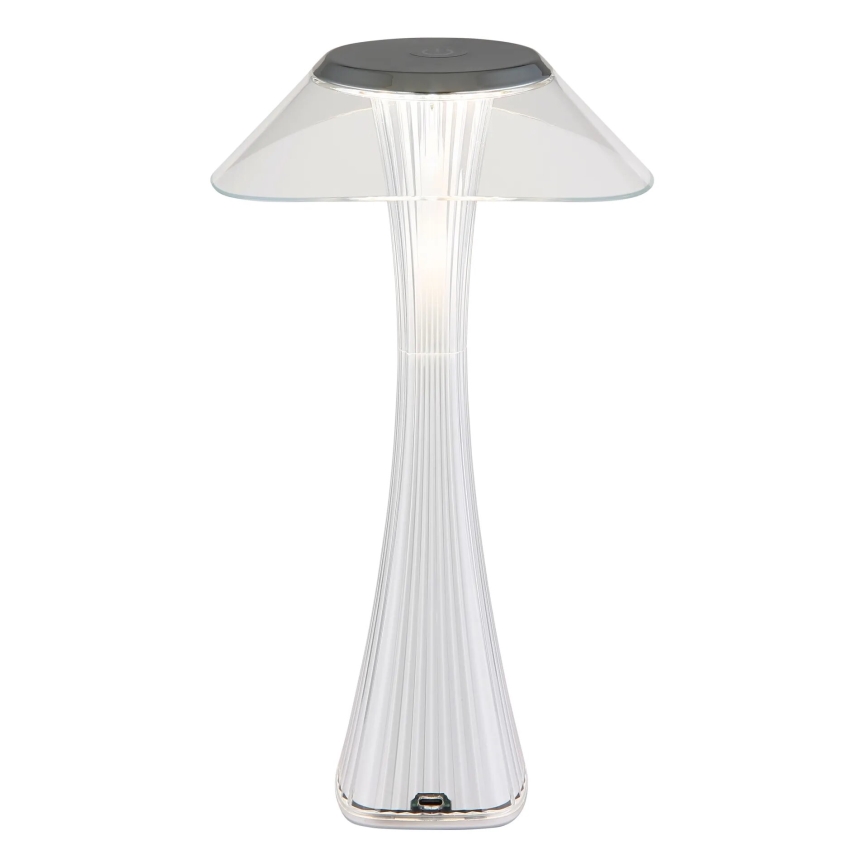 Globo - LED Himmennettävä ja ladattava pöytälamppu LED/2,5W/3,7V 1200mAh 2700K/4500K/6500K valkoinen