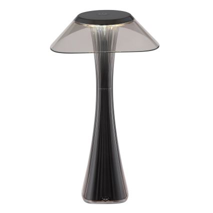 Globo - LED Himmennettävä ja ladattava pöytälamppu LED/2,5W/3,7V 1200mAh 2700K/4500K/6500K musta