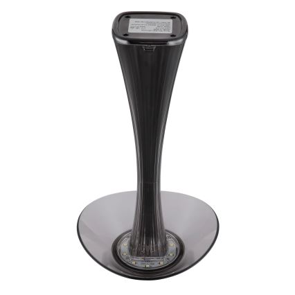 Globo - LED Himmennettävä ja ladattava pöytälamppu LED/2,5W/3,7V 1200mAh 2700K/4500K/6500K musta