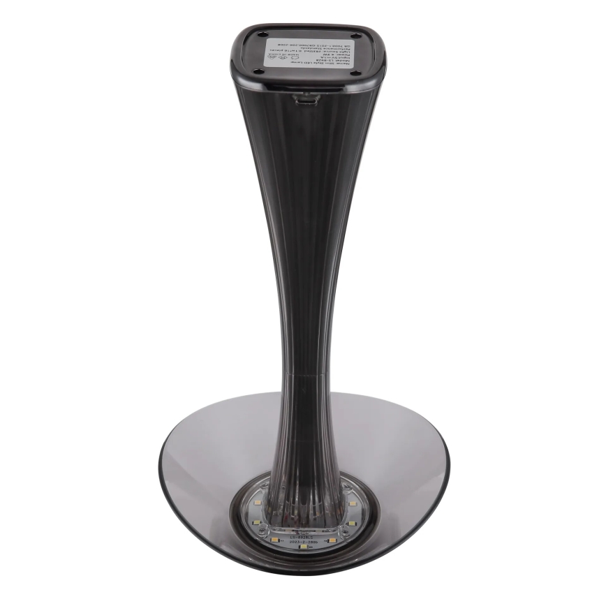 Globo - LED Himmennettävä ja ladattava pöytälamppu LED/2,5W/3,7V 1200mAh 2700K/4500K/6500K musta