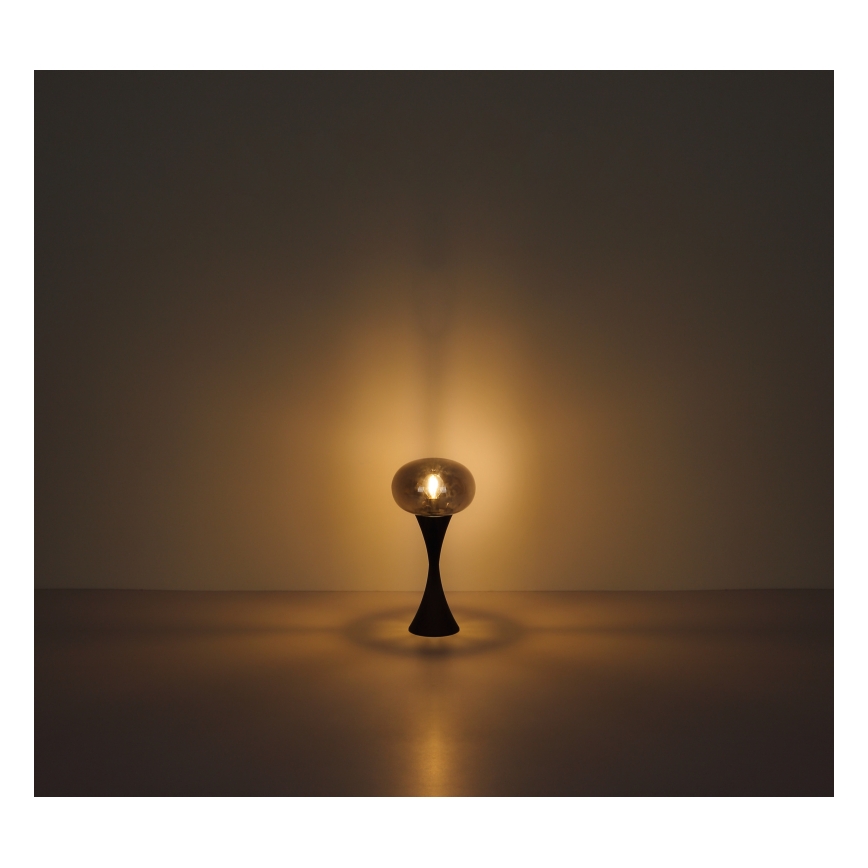 Globo - Pöytävalaisin 1xE14/25W/230V musta