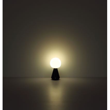 Globo - LED himmennettävä kosketusohjattu ulkokäyttöön tarkoitettu pöytävalaisin LED/1,5W/5V 3000/4500/6500K 1800 mAh IP41 kuparinvärinen