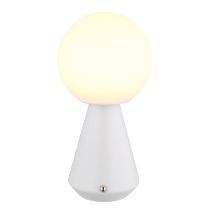 Globo - LED-säädettävä kosketuspöytävalaisin ulkokäyttöön LED/1,5W/5V 3000/4500/6500K 1800 mAh IP41 valkoinen