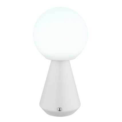 Globo - LED-säädettävä kosketuspöytävalaisin ulkokäyttöön LED/1,5W/5V 3000/4500/6500K 1800 mAh IP41 valkoinen