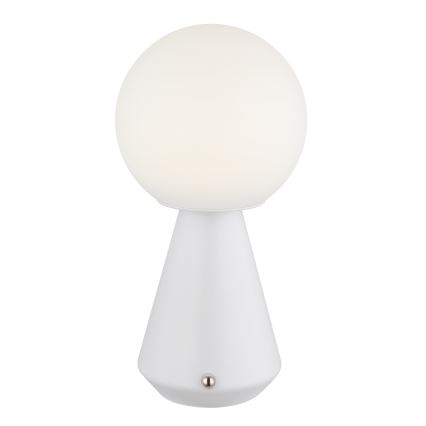 Globo - LED-säädettävä kosketuspöytävalaisin ulkokäyttöön LED/1,5W/5V 3000/4500/6500K 1800 mAh IP41 valkoinen