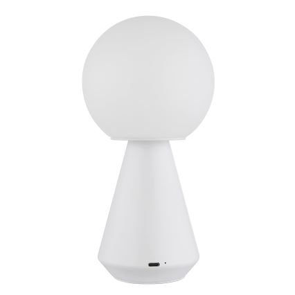 Globo - LED-säädettävä kosketuspöytävalaisin ulkokäyttöön LED/1,5W/5V 3000/4500/6500K 1800 mAh IP41 valkoinen