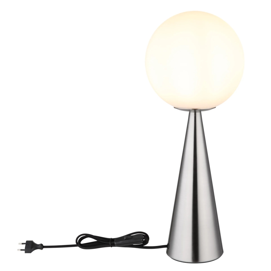 Globo - Pöytävalaisin 1xE27/40W/230V mattakromi