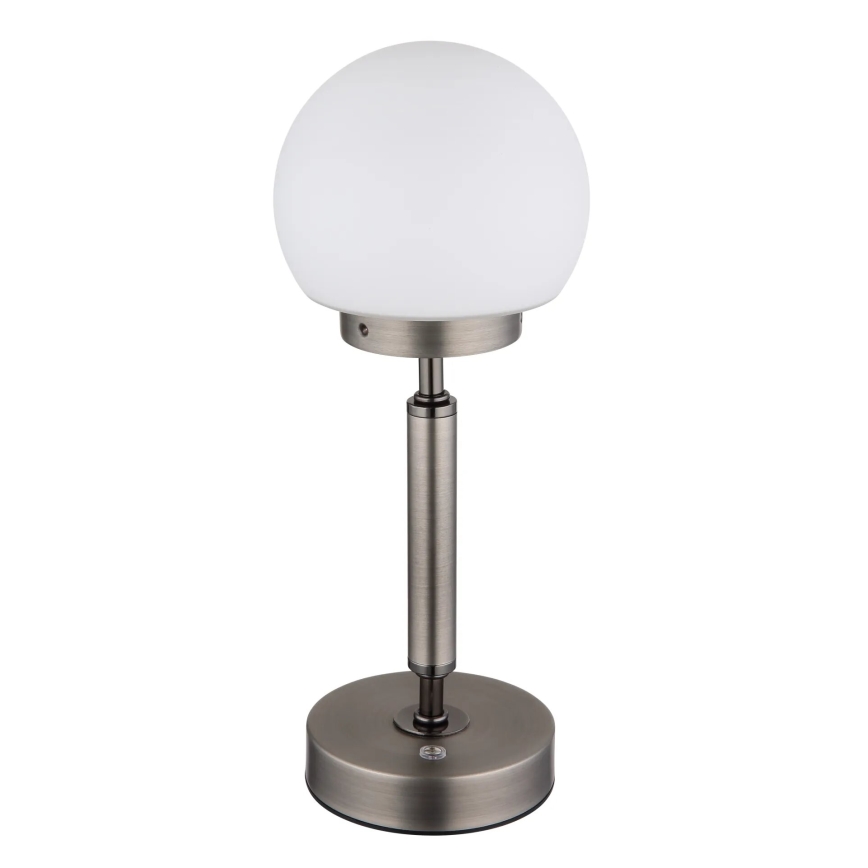 Globo - LED Himmennettävä ladattava kosketuspöytävalaisin LED/2,5W/5V 1800mAh 2700/4000/6500K antrasiitti