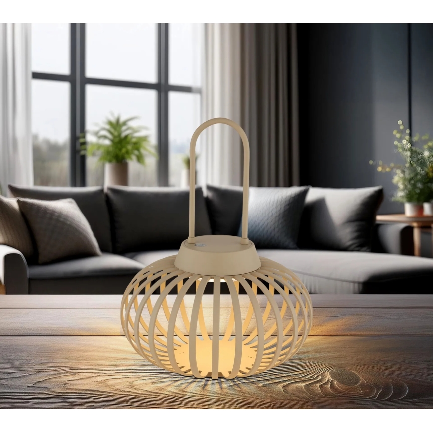 Globo - LED-himmennettävä kosketusohjattu ladattava pöytälamppu LED/1W/3,7V 1500 mAh
