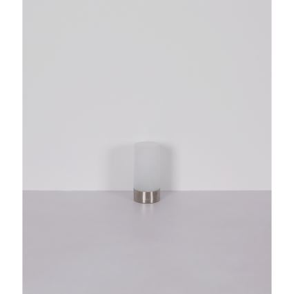 Globo - LED RGBW Himmennettävä kosketus ulko pöytävalaisin LED/1,8W/5V 1500 mAh IP44 mattakromi