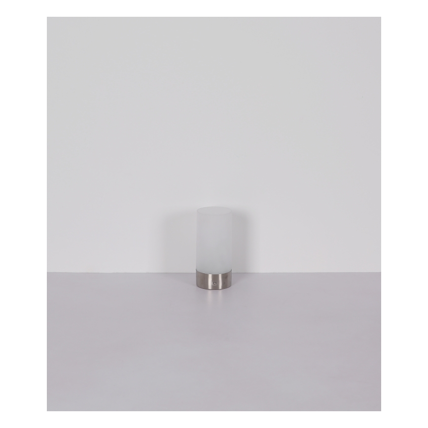 Globo - LED RGBW Himmennettävä kosketus ulko pöytävalaisin LED/1,8W/5V 1500 mAh IP44 mattakromi