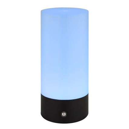 Globo - LED RGBW Himmennettävä kosketus ulko pöytävalaisin LED/1,8W/5V 1500 mAh musta