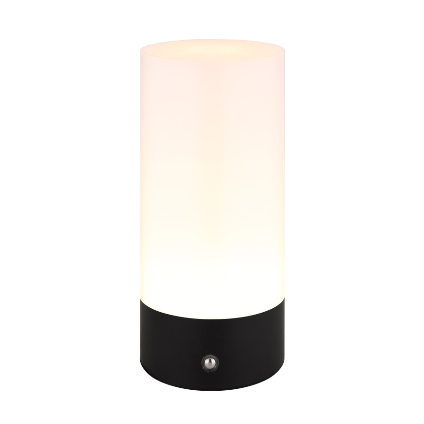 Globo - LED RGBW Himmennettävä kosketus ulko pöytävalaisin LED/1,8W/5V 1500 mAh musta