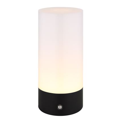 Globo - LED RGBW Himmennettävä kosketus ulko pöytävalaisin LED/1,8W/5V 1500 mAh musta