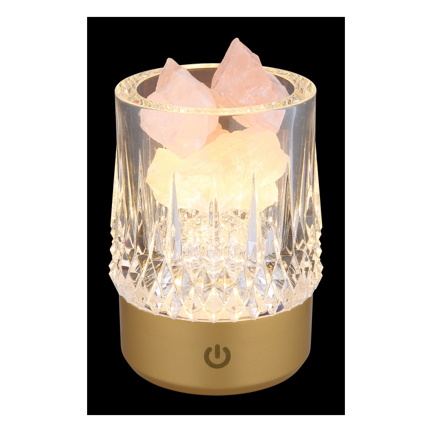 Globo - LED himmennettävä kosketuspöytävalaisin LED/1W/5V 3000K 1200 mAh kulta