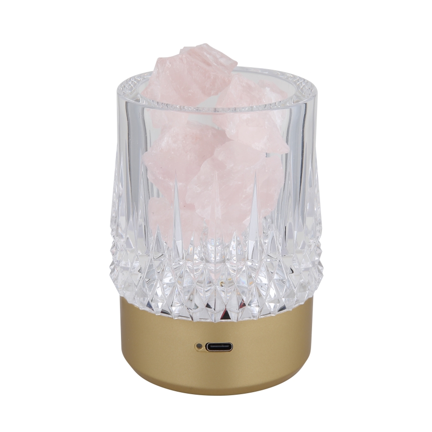 Globo - LED himmennettävä kosketuspöytävalaisin LED/1W/5V 3000K 1200 mAh kulta