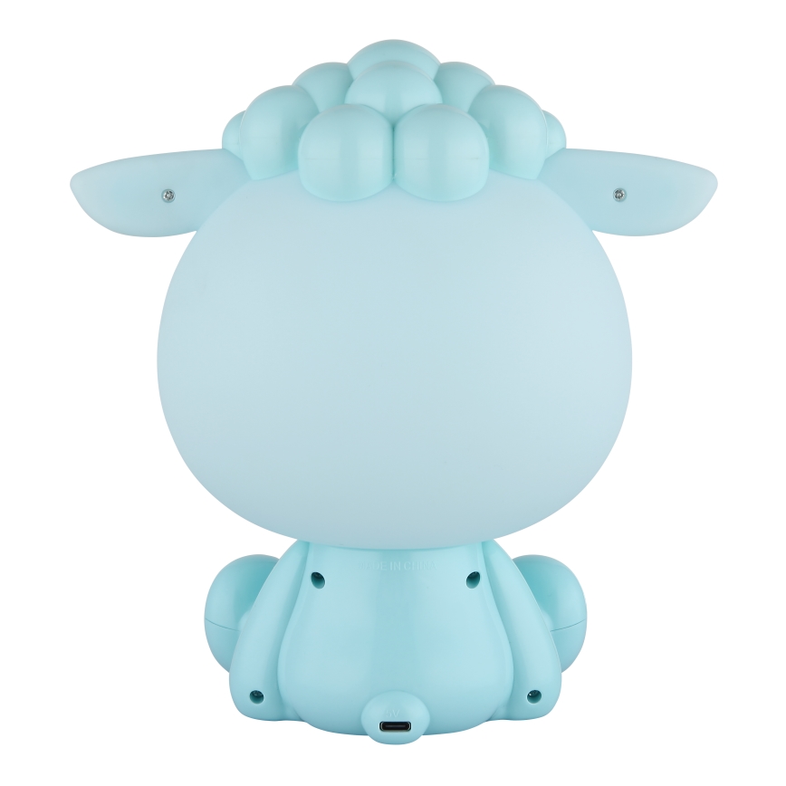 Globo - LED Himmennettävä ladattava lasten yö pieni lamppu LED/1W/5V 500 mAh sininen