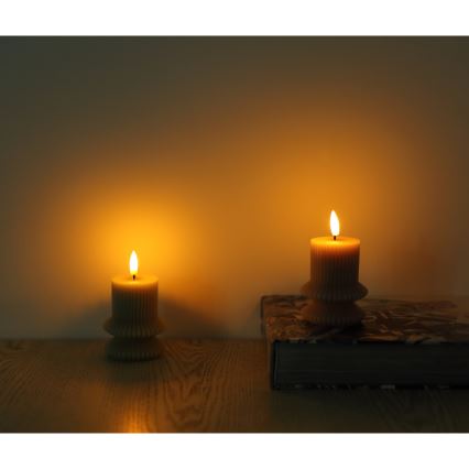 Globo - SETTI 2x LED-kynttilä LED/0,06W/3V 1xCR2032 210 mAh