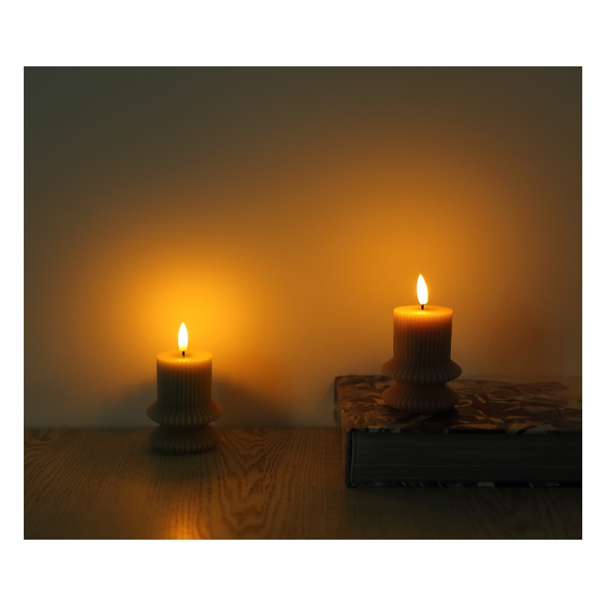 Globo - SETTI 2x LED-kynttilä LED/0,06W/3V 1xCR2032 210 mAh