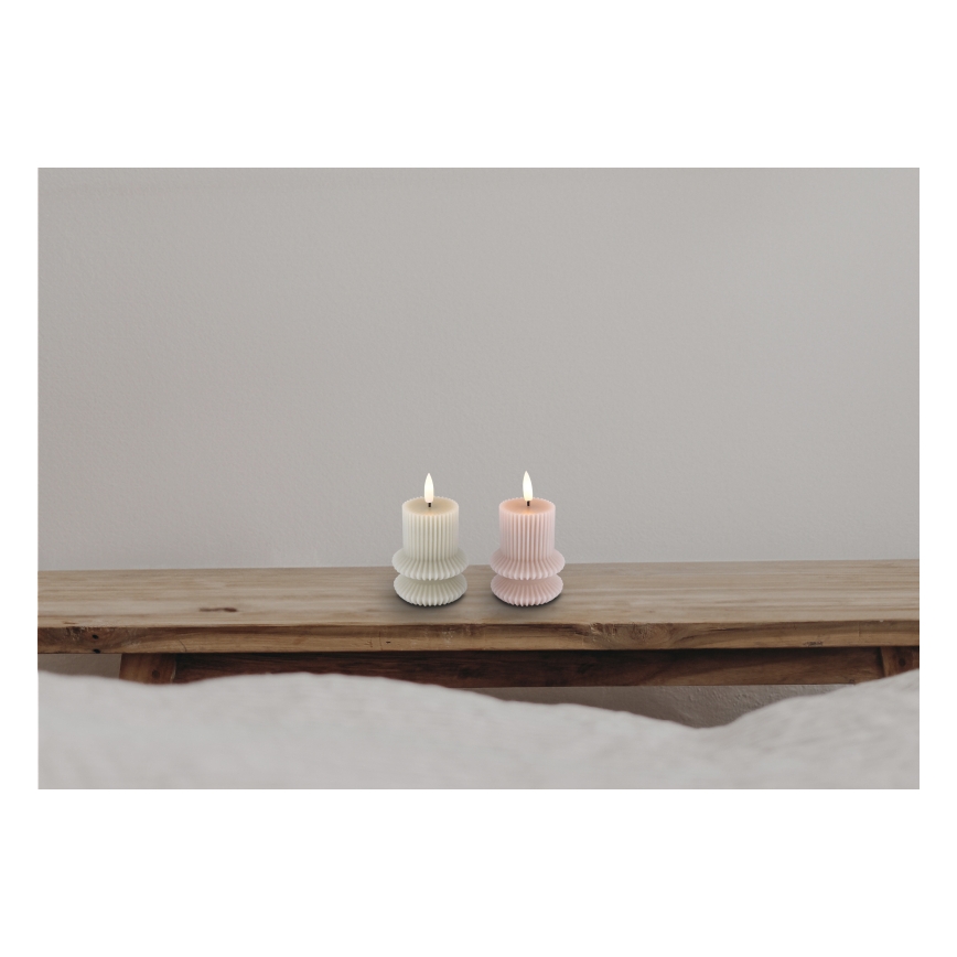 Globo - SETTI 2x LED-kynttilä LED/0,06W/3V 1xCR2032 210 mAh