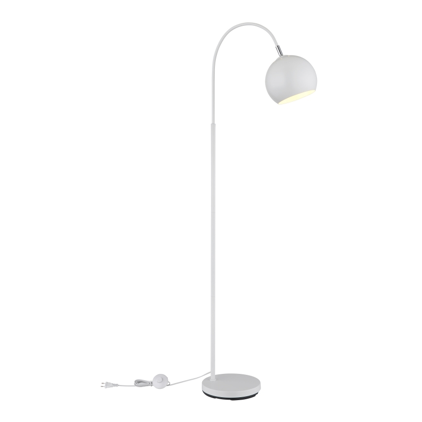 Globo - Lattialamppu 1xE27/60W/230V valkoinen