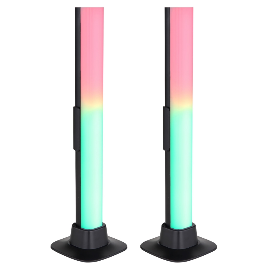 Globo RGB- SETTI 2x LED RGB Himmennettävä pöytävalaisin 2in1 LED/2W/5V USB Wi-Fi Tuya