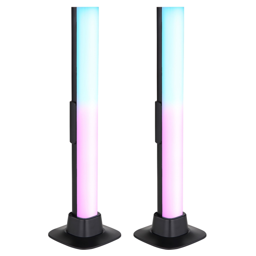 Globo RGB- SETTI 2x LED RGB Himmennettävä pöytävalaisin 2in1 LED/2W/5V USB Wi-Fi Tuya