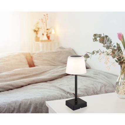 Globo - Himmennettävä LED-kosketuspöytävalaisin LED/2W/5V 3000/4500/6500K 800 mAh musta