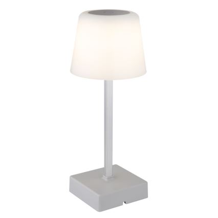 Globo - Himmennettävä LED-kosketuspöytävalaisin LED/2W/5V 3000/4500/6500K 800 mAh hopea