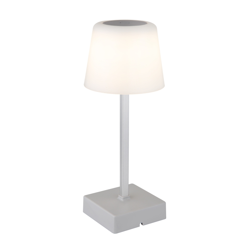 Globo - Himmennettävä LED-kosketuspöytävalaisin LED/2W/5V 3000/4500/6500K 800 mAh hopea