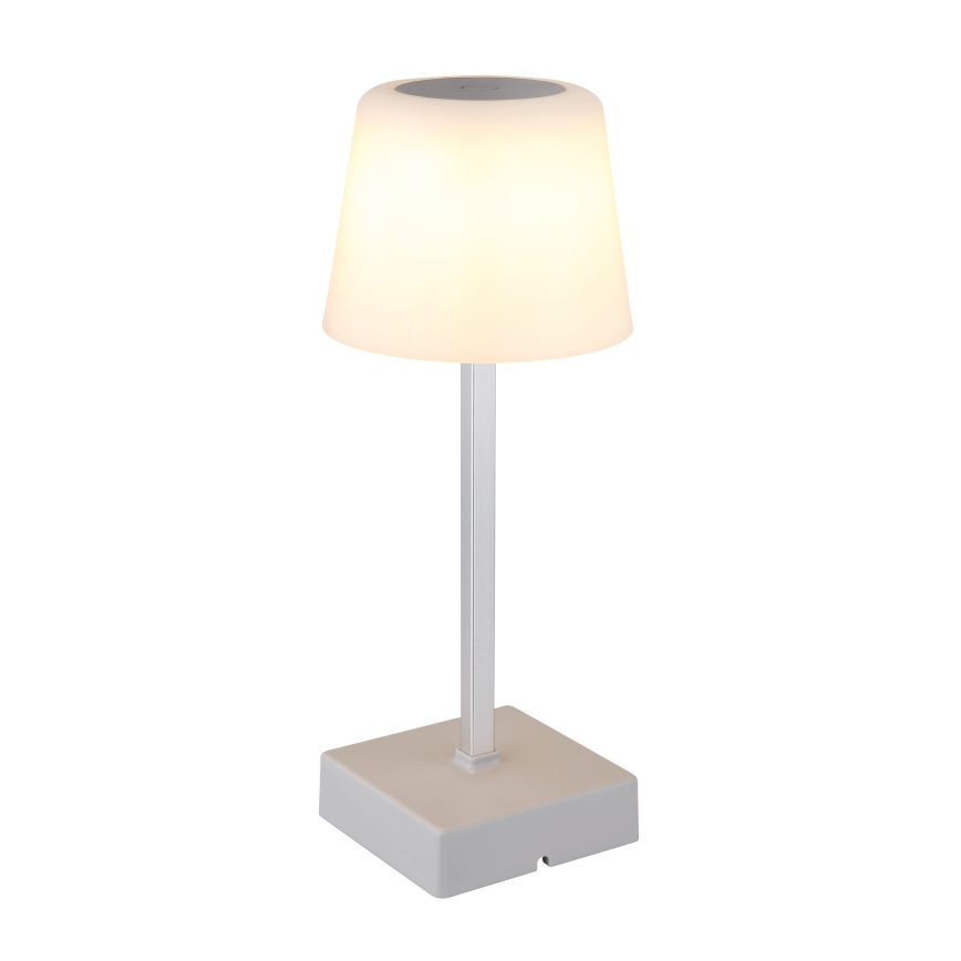 Globo - Himmennettävä LED-kosketuspöytävalaisin LED/2W/5V 3000/4500/6500K 800 mAh hopea