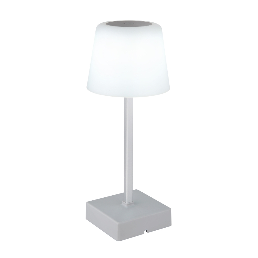 Globo - Himmennettävä LED-kosketuspöytävalaisin LED/2W/5V 3000/4500/6500K 800 mAh hopea