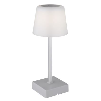 Globo - Himmennettävä LED-kosketuspöytävalaisin LED/2W/5V 3000/4500/6500K 800 mAh hopea