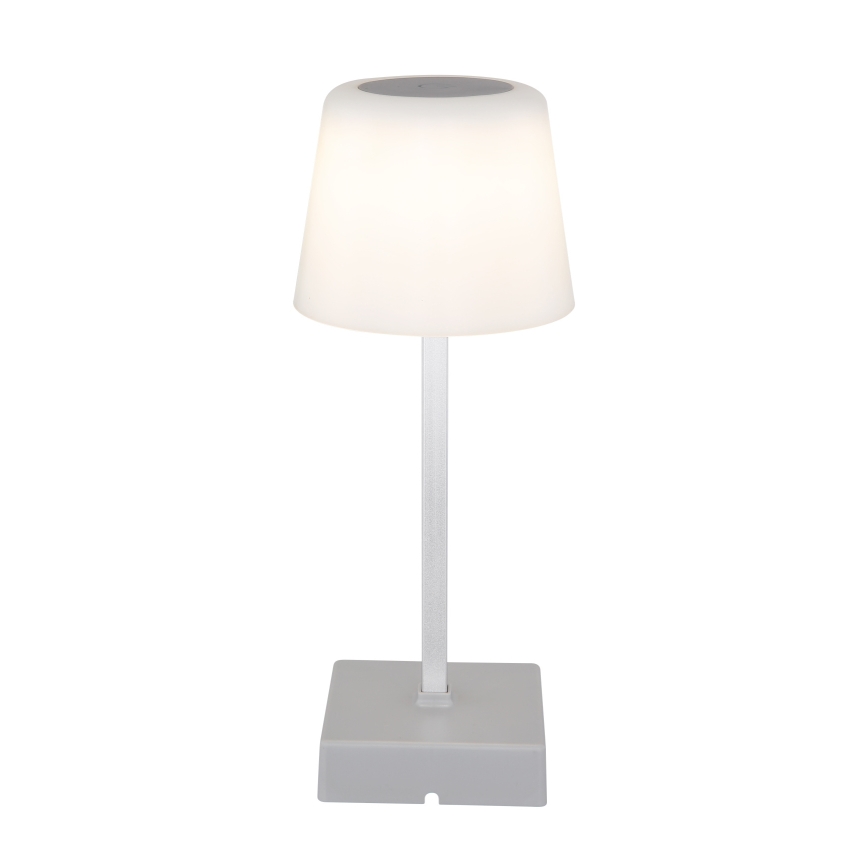 Globo - Himmennettävä LED-kosketuspöytävalaisin LED/2W/5V 3000/4500/6500K 800 mAh hopea