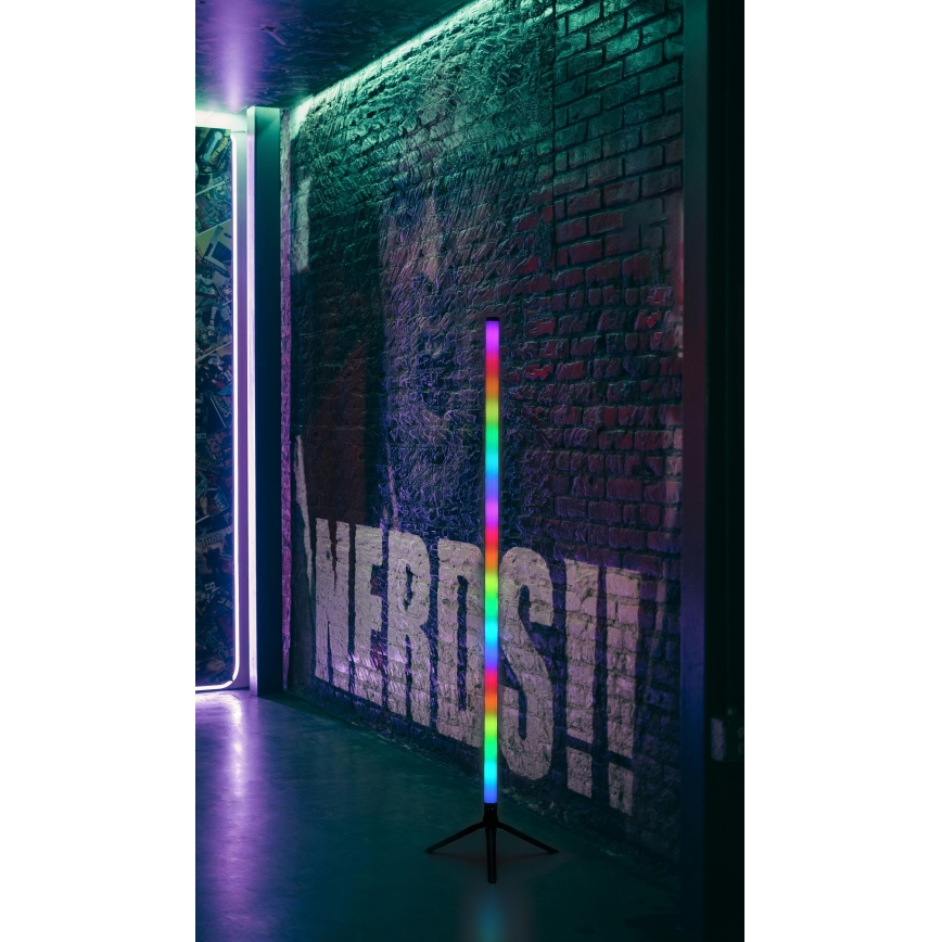 Globo - LED RGB himmennettävä lattiavalaisin LED/7W/5V + kaukosäädin