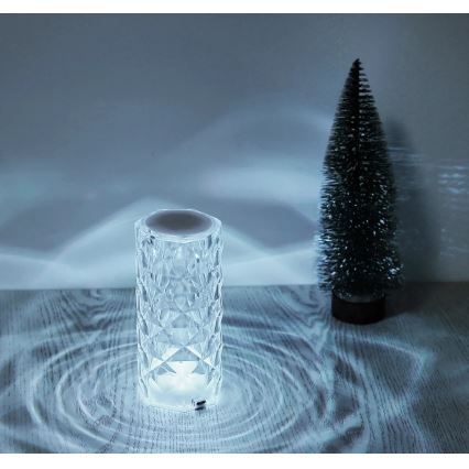 Globo - LED RGB ladattava kosketuspöytävalaisin LED/0,6W/3,7V 500mAh